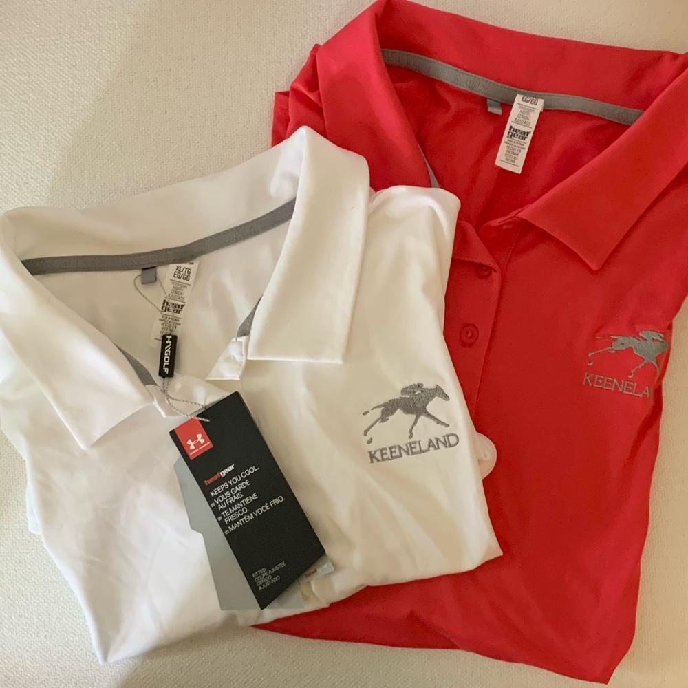 2 pc Under Armour Keeneland Shirts - XL